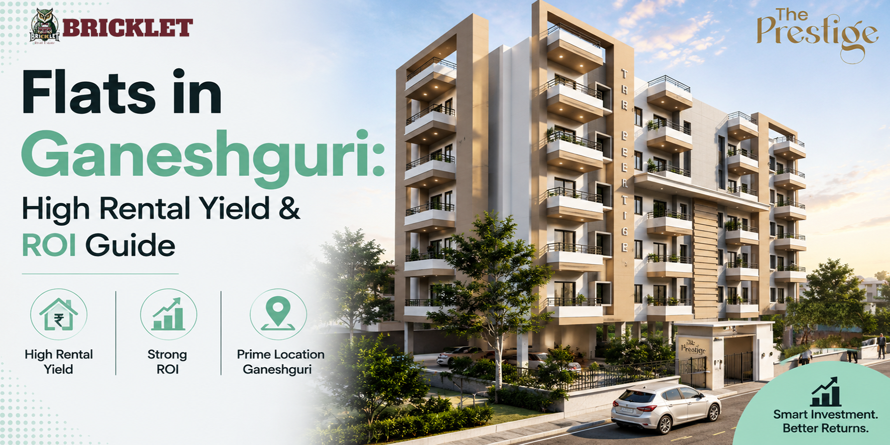 Flats in Ganeshguri: High Rental Yield & ROI Guide