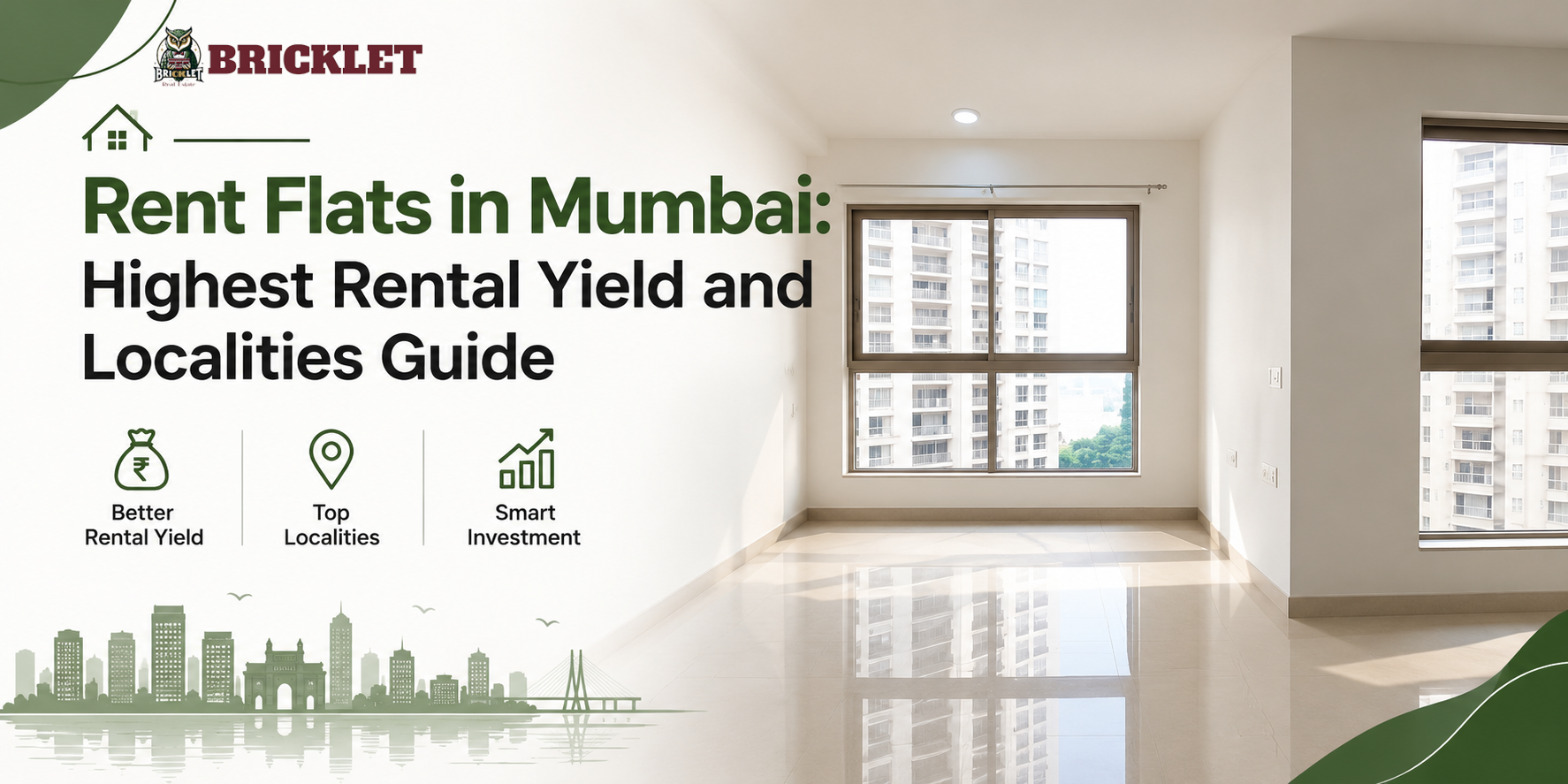 Rent Flats in Mumbai: Highest Rental Yield and Localities Guide